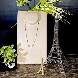 Stainless women’s lab Pearl necklace